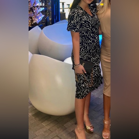 Zebra print midi dress - Picture 4 of 4